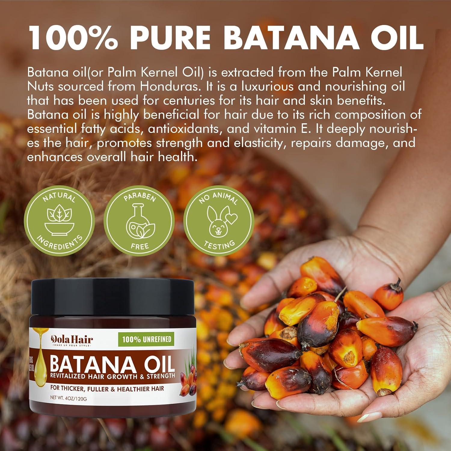 imageDolahair Batana oil Butter Oil203 Fl Oz Pack of 2