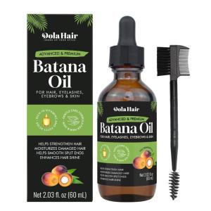 Batana Oil for Hair Growth Organics Pure Batana Hair Oil 100% Natural Batana Oil Nourishes Damaged Hair Natural Hair Growth Oil and Conditioner Batana Hair Oil 2.02 Fl Oz(2.03 Fl Oz (Pack of 1))