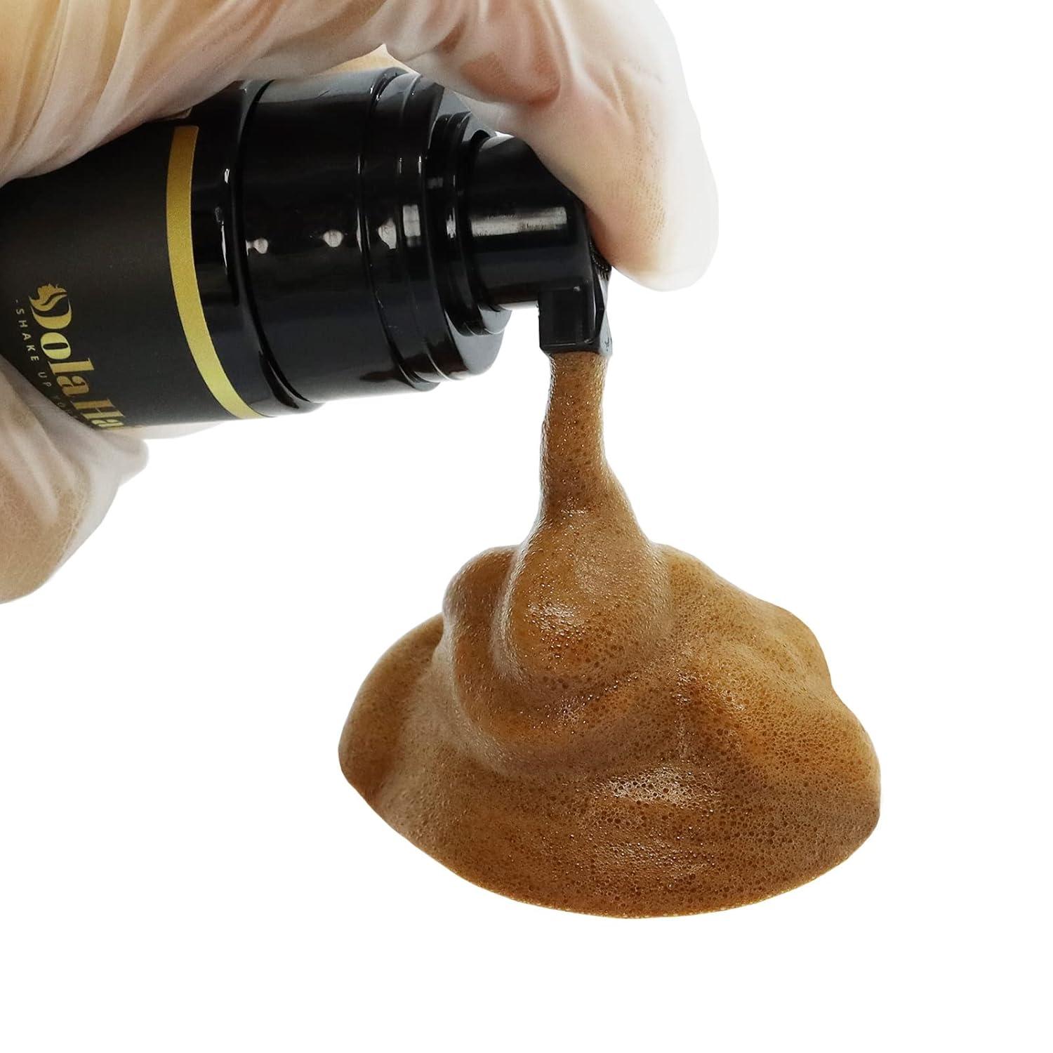 imageDolahair Lace Glue Kit Complete Set with Lace Tint Mousse Wig Installation amp Melting SprayMedium BrownDark Brown