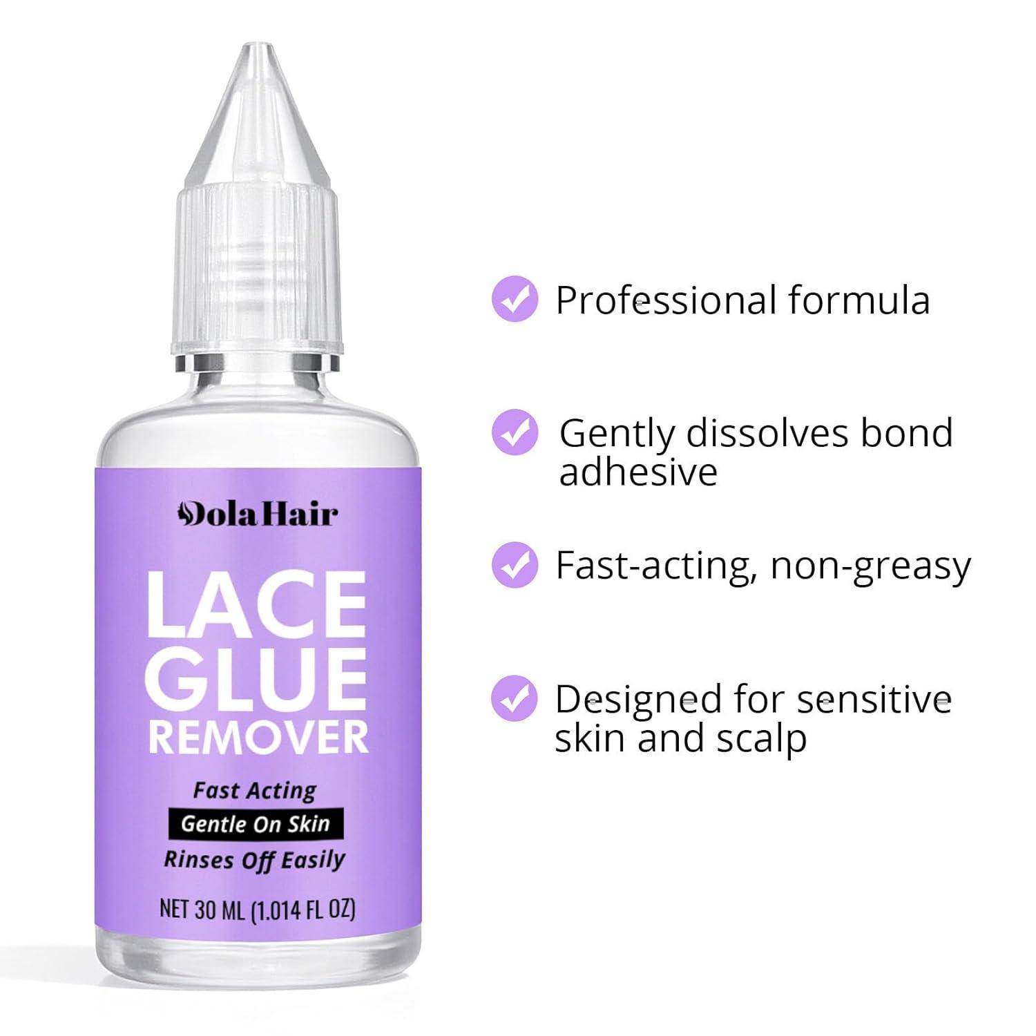 imageDolahair Lace Wig Glue Kit Waterproof Lace Front Adhesive for Wigs Glue Kit5pcsGlue Kit3pcs