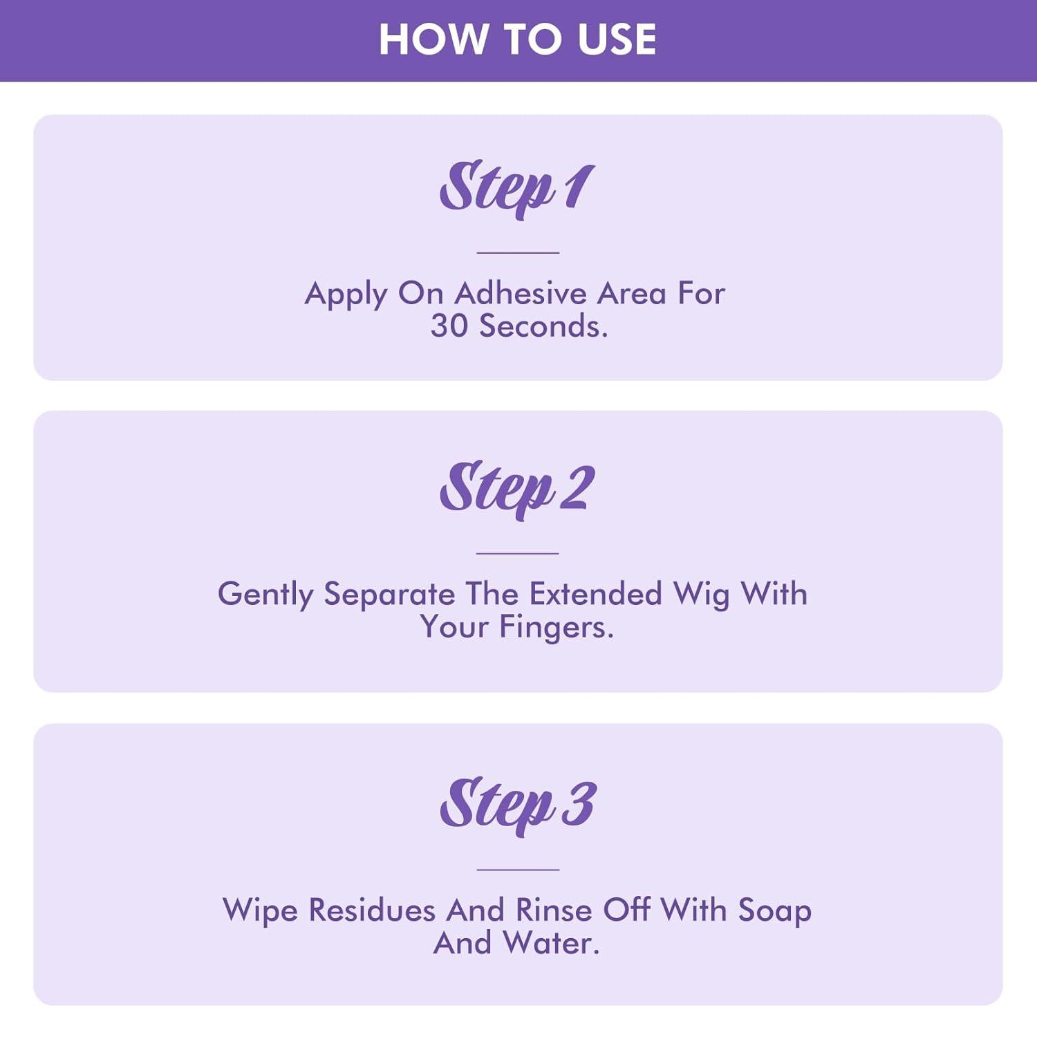 imageDolahair Lace Wig Glue Kit Waterproof Lace Front Adhesive for Wigs Glue Kit5pcsGlue Kit3pcs