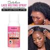 Dolahair Lace Glue Kit – Complete Set with Lace Tint Mousse, Wig Installation & Melting Spray(Medium Brown)(Medium Brown)