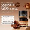 Edge Control Gel for 4C Hair Braiding Hair Gel Firm Hold, Hair Styling Wax Non-Greasy No Flaking (Edge Control Gel 4.2 Oz)(Edge Gel 1.7Oz +Braid Gel 1.7Oz)