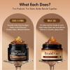 Edge Control Gel for 4C Hair Braiding Hair Gel Firm Hold, Hair Styling Wax Non-Greasy No Flaking (Edge Control Gel 4.2 Oz)(Edge Gel 1.7Oz +Braid Gel 1.7Oz)