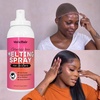 Dolahair Lace Melting Spray Kit for GlueLess Wigs Bond Adhesive Glue Spray | Lace Melt Kit with Melting Spray, Melting Band, Lace Glue for Wig Glueless Install(Melting Spray/1 Band/1 Glue)