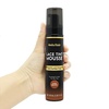 Dolahair Medium Brown Wig Tint Lace Spray and Mousse for Melting Lace Wigs, with 2 Elastic Bands(Dark Brown)