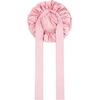 Dolahair Satin Bonnet for Sleeping Women Adjustable Double Layer Hair Wrap Bonnet for Curly Long Hair Blush Pink