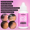 Extreme Hold Lace Glue for Wigs, Waterproof, Invisible Bonding, 1.285 Ounce 36pcs Lace Wig Tape Double Sided Waterproof Lace Front Tape(Glue-3pcs kit)(Glue-3pcs kit)