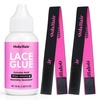image:imageExtreme Hold Lace Glue for Wigs Waterproof Invisible Bonding 1285 Ounce 36pcs Lace Wig Tape Double Sided Waterproof Lace Front TapeGlue3pcs kitGlue4pcs kit