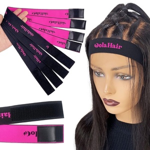 Dolahair Lace Melting Band – Elastic Edge Wrap for Wigs, 4PCS Bands to Lay and Hold Edges in Place(4pcs/pack)
