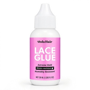 Extreme Hold Lace Glue for Wigs, Waterproof, Invisible Bonding, 1.285 Ounce 36pcs Lace Wig Tape Double Sided Waterproof Lace Front Tape(Glue-3pcs kit)(Glue-1pcs)